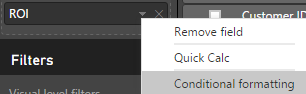conditional formating
